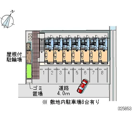 ★手数料０円★静岡市清水区長崎南町　月極駐車場（LP）